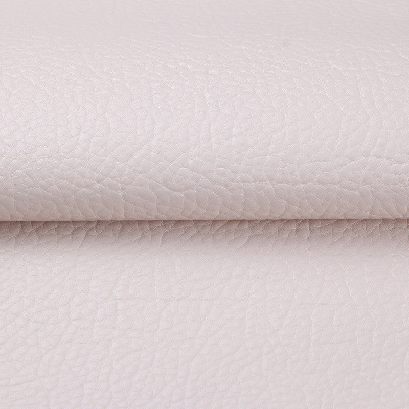HKM-712467 Adhesive Large Litchi Artificial Leather for DIY Projects and Home Improvement - 138cm Width, Waterproof, Soft and Elastic