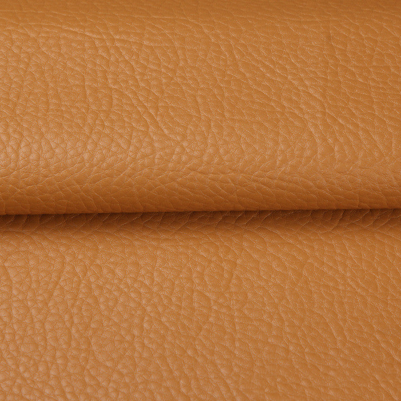 HKM-712467 Adhesive Large Litchi Artificial Leather for DIY Projects and Home Improvement - 138cm Width, Waterproof, Soft and Elastic