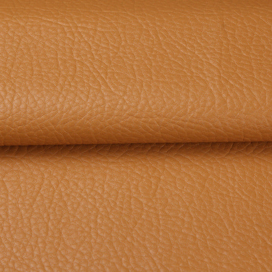 HKM-712467 Adhesive Large Litchi Artificial Leather for DIY Projects and Home Improvement - 138cm Width, Waterproof, Soft and Elastic
