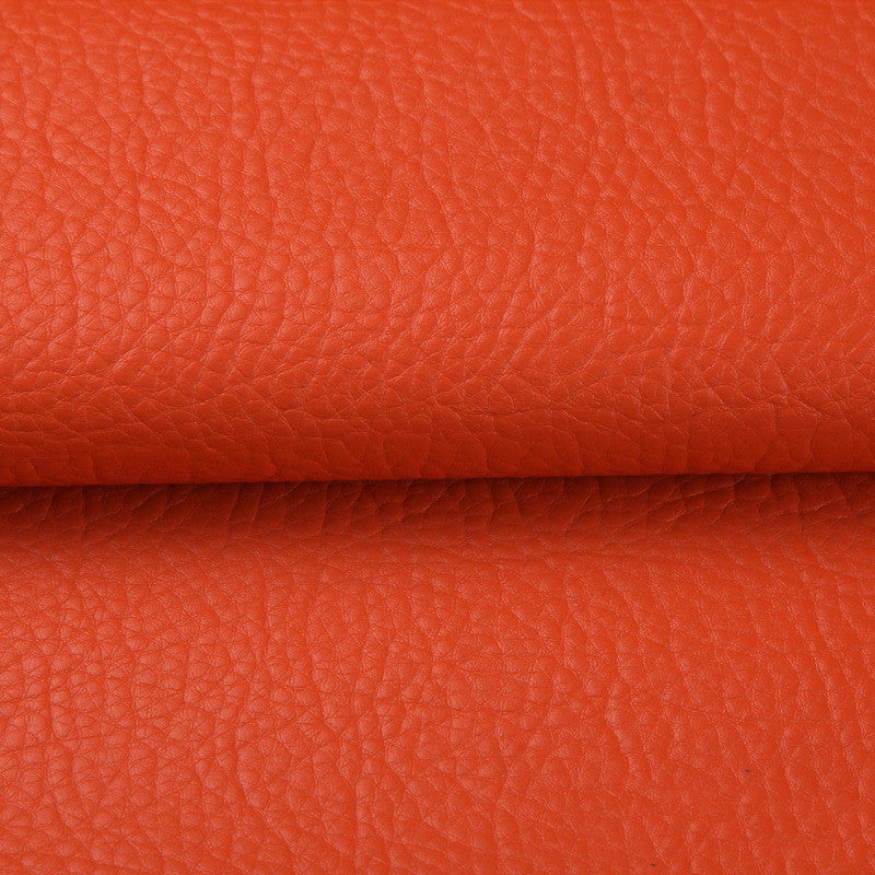 HKM-712467 Adhesive Large Litchi Artificial Leather for DIY Projects and Home Improvement - 138cm Width, Waterproof, Soft and Elastic
