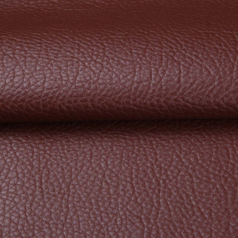 HKM-712467 Adhesive Large Litchi Artificial Leather for DIY Projects and Home Improvement - 138cm Width, Waterproof, Soft and Elastic