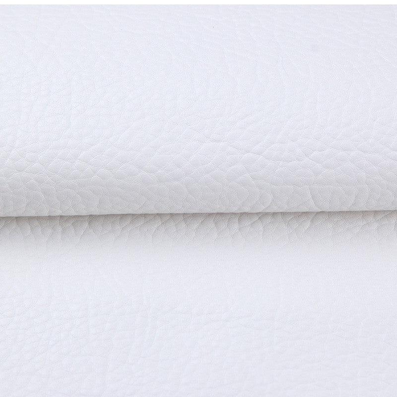 HKM-712467 Adhesive Large Litchi Artificial Leather for DIY Projects and Home Improvement - 138cm Width, Waterproof, Soft and Elastic