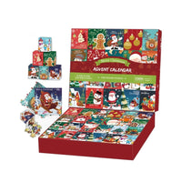 HKM-712595 24-Grid Countdown Calendar Puzzle Box for Teens - Fun Decompression Toy