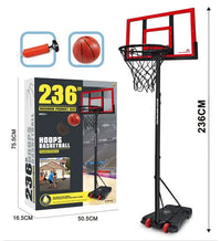 HKM-712595 Mini Portable Stand Basketball Hoop Set with Inflatable PVC Ball for Kids