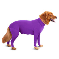 HKM-712595 Thick Acrylic Fiber Dog Jumpsuit for Medium to Large Dogs - Stylish Pajamas for Warmth and Comfort
