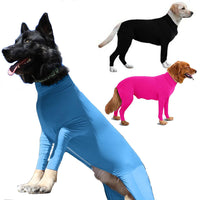HKM-712595 Thick Acrylic Fiber Dog Jumpsuit for Medium to Large Dogs - Stylish Pajamas for Warmth and Comfort