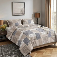 HKM-712787 3-Piece Queen Comforter Set with 2 Matching Pillowcases in Various Designs
