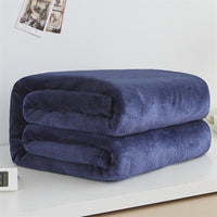 HKM-712787 Cozy Coral Fleece Yoga Blanket in Soft Flannel Material