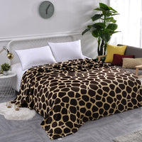 HKM-712787 Cozy Coral Fleece Yoga Blanket in Soft Flannel Material