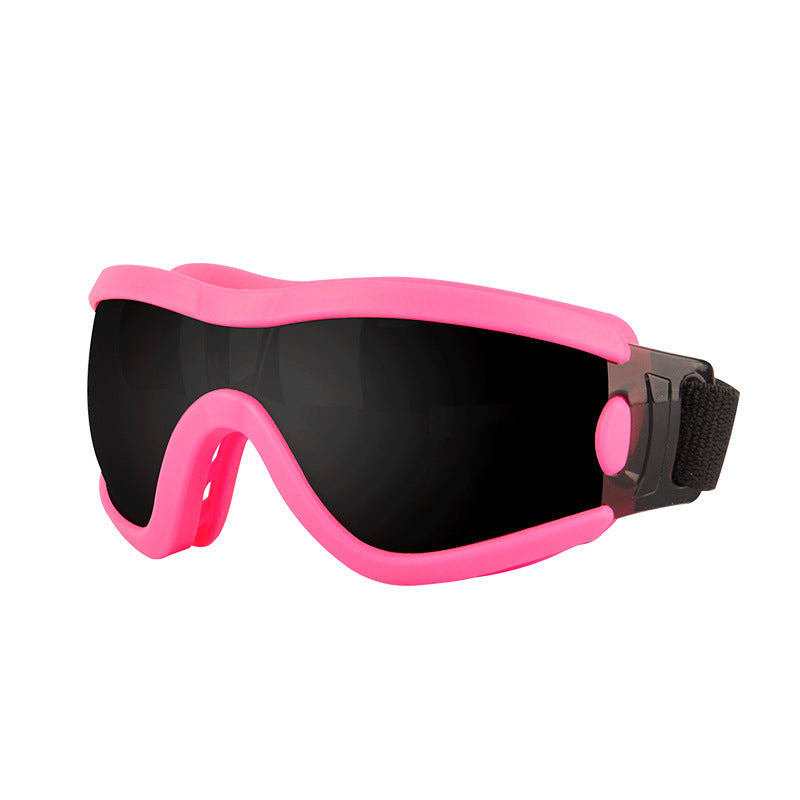 HKM-712787 Pet Goggles with UV Protection and Stylish Frames for Outdoor Adventures