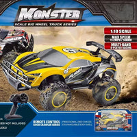 HKM-712787 Remote Control 1/10 Scale Off-Road Rock Climber Car with 18km/h Speed and Four-Wheel Drive