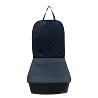 HKM-712979 Waterproof Pet Car Front Seat Cover with Safety Belt - Universal Fit, Quilted Cotton, Easy to Clean
