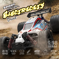 HKM-713363 High-Speed 2.4GHz RC 4WD Off-Road Drifting Vehicle Toy for Ages 5 and Up - Ready-to-Go Climbing Car