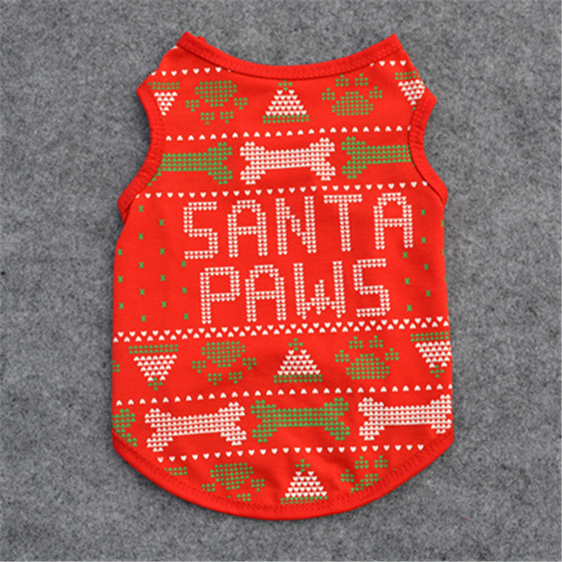 HKM-713555 Cotton Pet Vest for Comfort and Style - Available in Multiple Sizes
