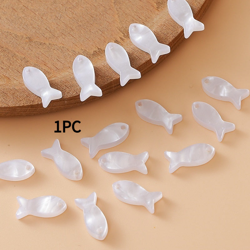 KTX-713619 Apple and Fish Shape Decorative Buckles for Kids' Coats - Metal Buttons in Various Sizes