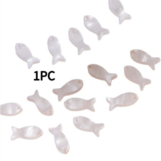 KTX-713619 Apple and Fish Shape Decorative Buckles for Kids' Coats - Metal Buttons in Various Sizes