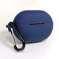 HKM-713683 Silicone Protective Sleeve for Huawei FreeBuds Pro with Carabiner - Full Cover Case