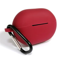 HKM-713683 Silicone Protective Sleeve for Huawei FreeBuds Pro with Carabiner - Full Cover Case