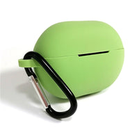 HKM-713683 Silicone Protective Sleeve for Huawei FreeBuds Pro with Carabiner - Full Cover Case