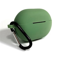 HKM-713683 Silicone Protective Sleeve for Huawei FreeBuds Pro with Carabiner - Full Cover Case
