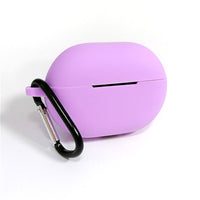 HKM-713683 Silicone Protective Sleeve for Huawei FreeBuds Pro with Carabiner - Full Cover Case