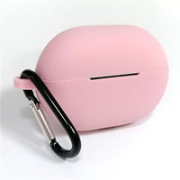 HKM-713683 Silicone Protective Sleeve for Huawei FreeBuds Pro with Carabiner - Full Cover Case