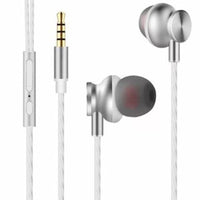 HKM-714003 Wired In-Ear Metal Headphones with 3.5mm Straight Plug