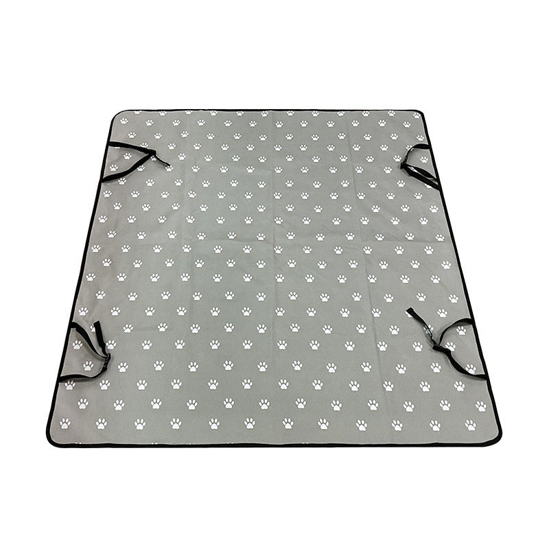 HKM-714131 Water and Dirt Resistant Car Pet Mat for Dogs - Available in Multiple Colors and Patterns