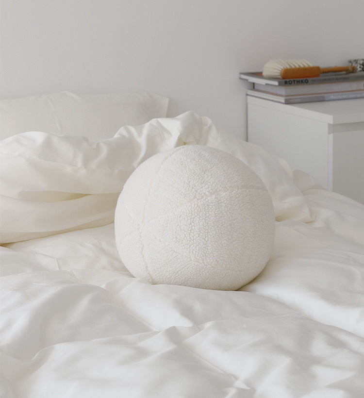 HKM-714387 Homemade Velvet Spherical Soft Sculpture Pillow - Nordic Style Decoration for Bedroom and Sofa