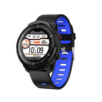 HKM-714451 Smart Watch with Blood Pressure and Heart Rate Monitoring, Waterproof Design, Step Counter, and Multi-Sport Functions