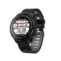 HKM-714451 Smart Watch with Blood Pressure and Heart Rate Monitoring, Waterproof Design, Step Counter, and Multi-Sport Functions
