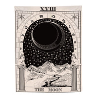 HKM-714643 Yin Yang Mandala Tapestry - 100% Polyester Wall Hanging Decor