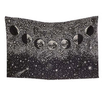 HKM-714643 Yin Yang Mandala Tapestry - 100% Polyester Wall Hanging Decor