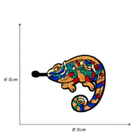 HKM-714771 Embroidered Polyester Fabric Sticker for Car Sun Love Decorations