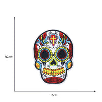 HKM-714771 Embroidered Polyester Fabric Sticker for Car Sun Love Decorations