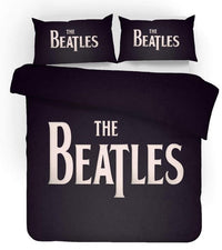 HKM-714771 Three-Piece Urban Stripe Cartoon Style Polyester Bedding Set