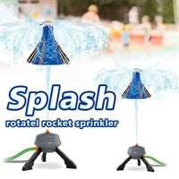 HKM-714771 Water Rocket Sprinkler Toy Set for Kids - Fun Outdoor Garden Play with Eco-Friendly Materials