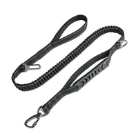 HKM-714899 Retractable Reflective Traction Belt for Pet Hand Holding - Available in Black, Orange, Khaki