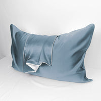 HKM-715091 Mulberry Silk Pillowcase - Wine Red - 48x74cm Single-Sided Satin Weave