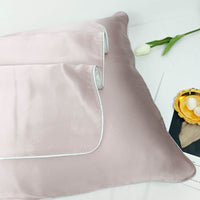 HKM-715091 Mulberry Silk Pillowcase - Wine Red - 48x74cm Single-Sided Satin Weave