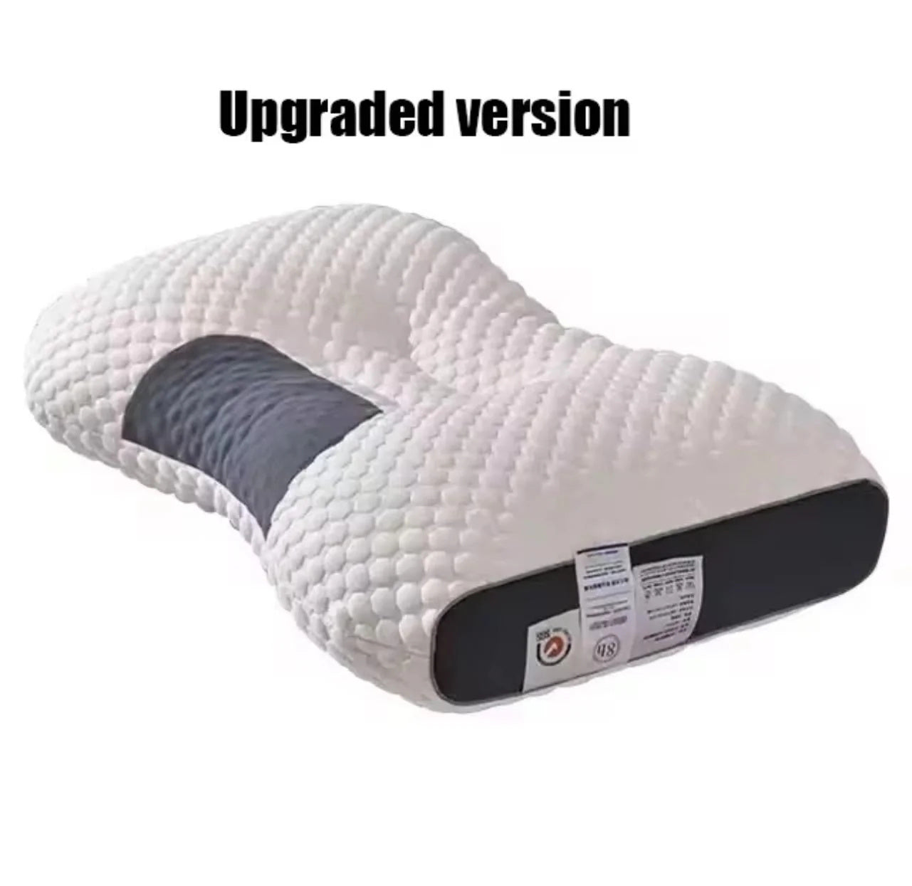 HKM-715219 Washable Neck Pillow Insert for Cervical Support - Lightweight Spa Massage Pillow