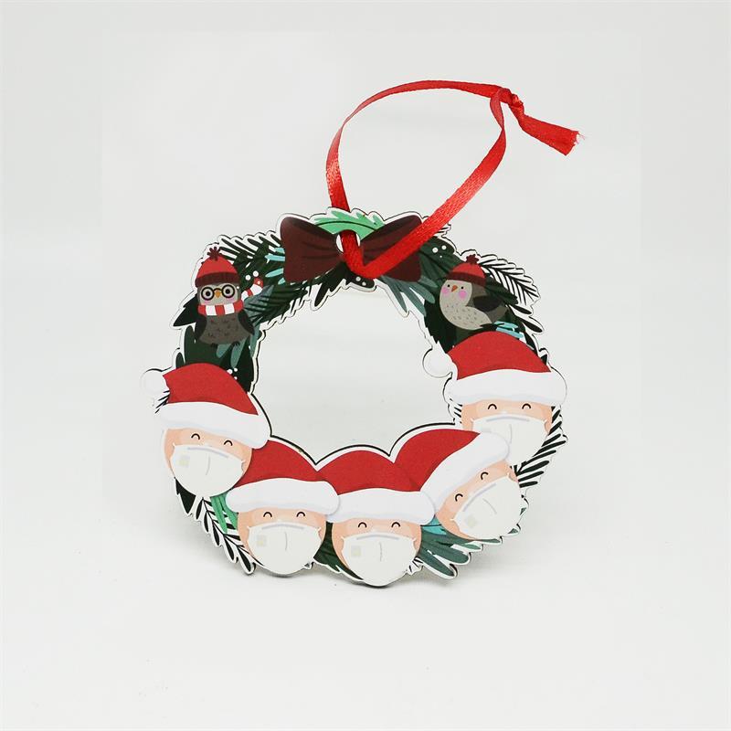 HKM-715219 Wooden Snowman Hanging Decoration for Christmas Tree - Various Sizes Available
