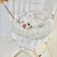 HKM-715283 Pet Stroller Cushion Pillow Set - Removable Washable Pure Cotton Towel for Cats and Dogs