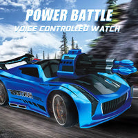 HKM-715667 Smart Voice-Controlled Remote Control Car with Shooting Function for Kids Ages 5 and Up