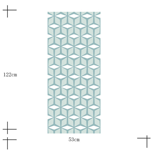 HKM-715795 Waterproof DIY Wall Sticker for Versatile Home Decor 53cm x 122cm