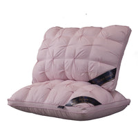 HKM-715923 Feather Silk Cotton Filled Washed Tencel Velvet Rectangular Pillow (10.1-15cm Height)