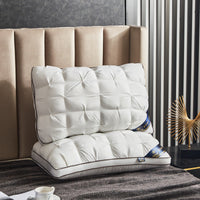 HKM-715923 Feather Silk Cotton Filled Washed Tencel Velvet Rectangular Pillow (10.1-15cm Height)
