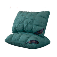 HKM-715923 Feather Silk Cotton Filled Washed Tencel Velvet Rectangular Pillow (10.1-15cm Height)