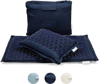HKM-715923 Organic Linen Acupuncture Massage Cushion with Pillow and Bag - Relaxation and Restful Sleep Essentials