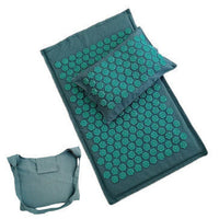 HKM-715923 Organic Linen Acupuncture Massage Cushion with Pillow and Bag - Relaxation and Restful Sleep Essentials